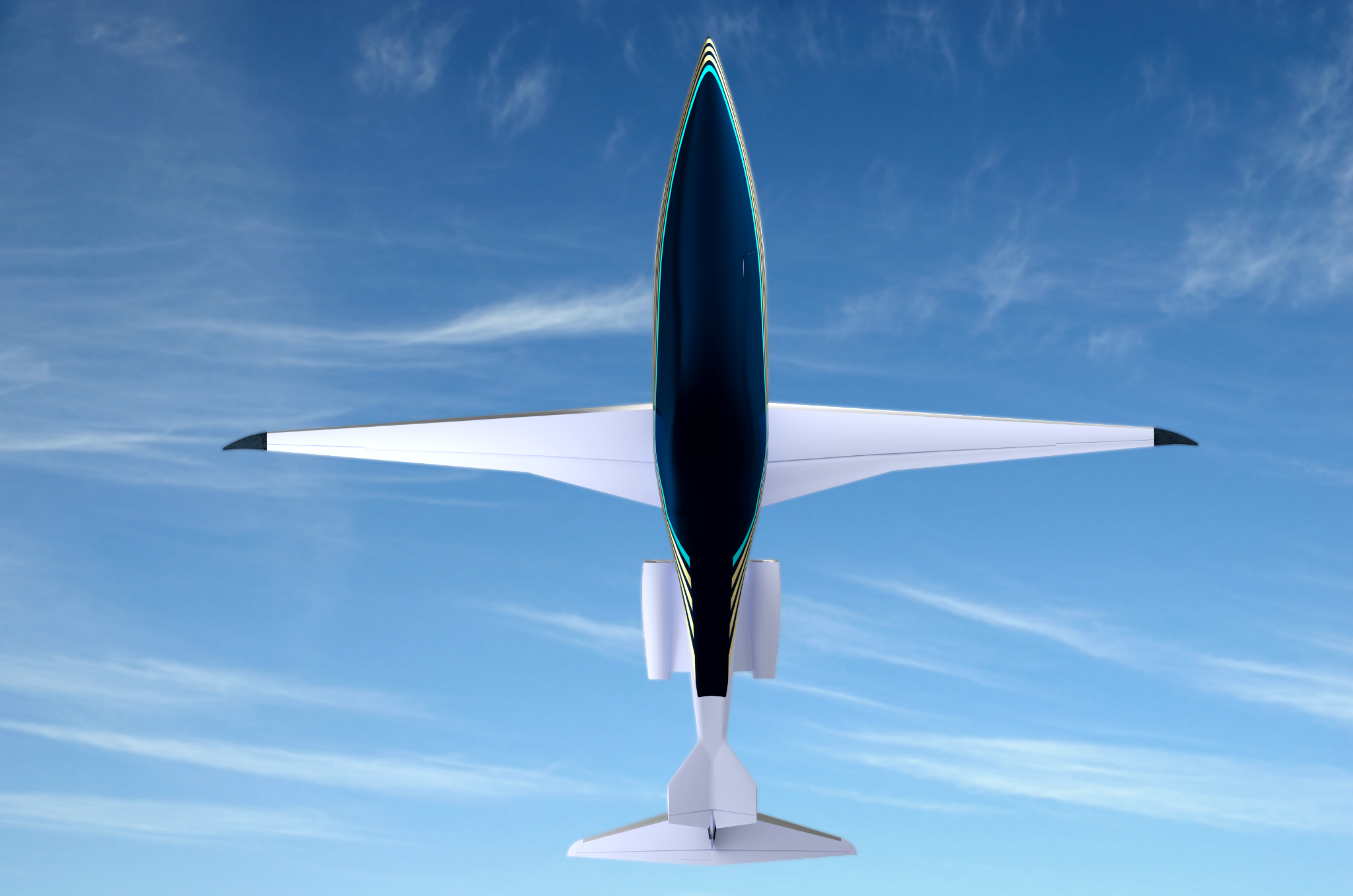 Top view of the Piero Jet III